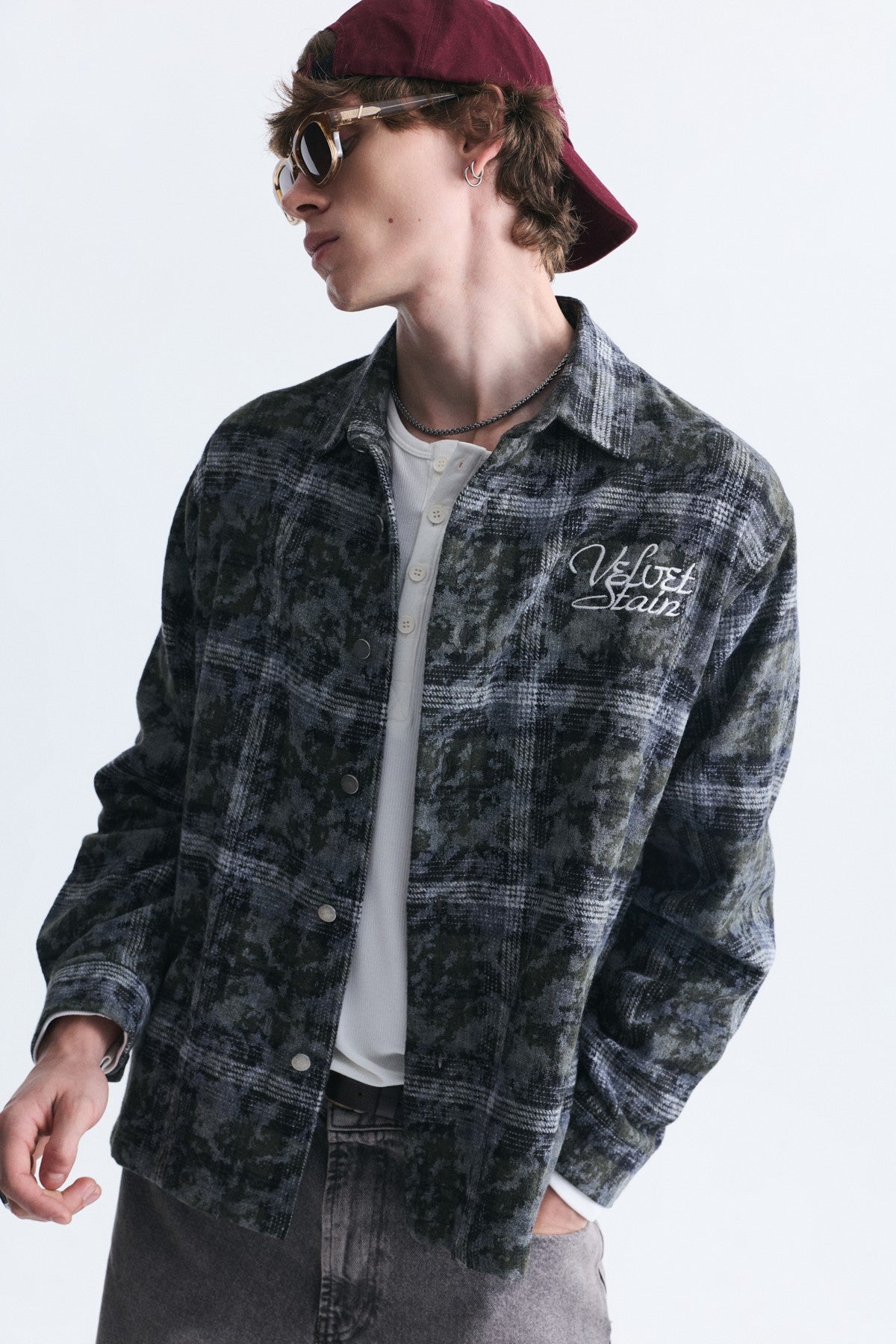 Oversized Checkered Shirt