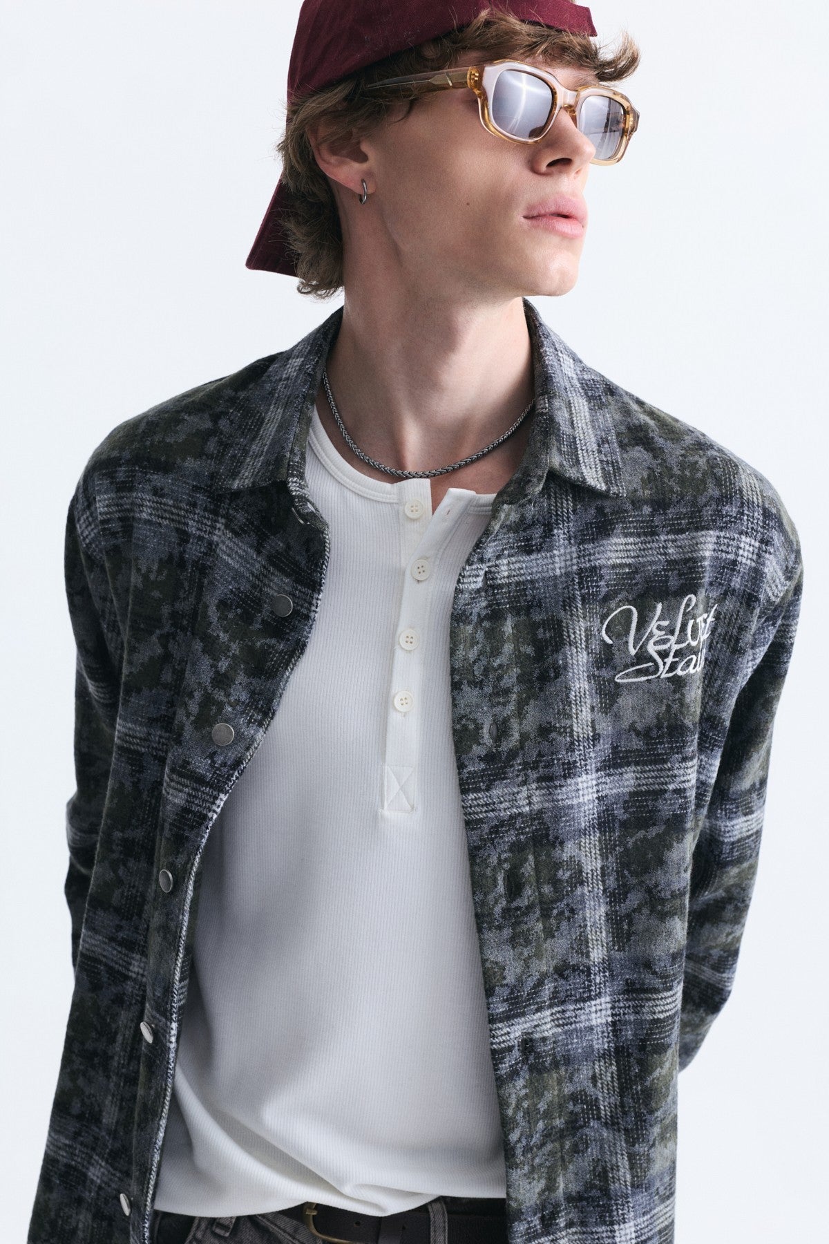Oversized Checkered Shirt