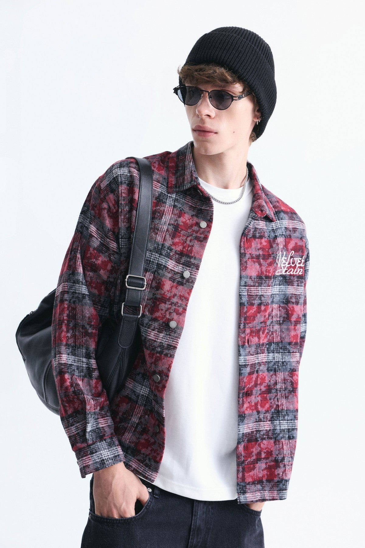 Oversized Checkered Shirt
