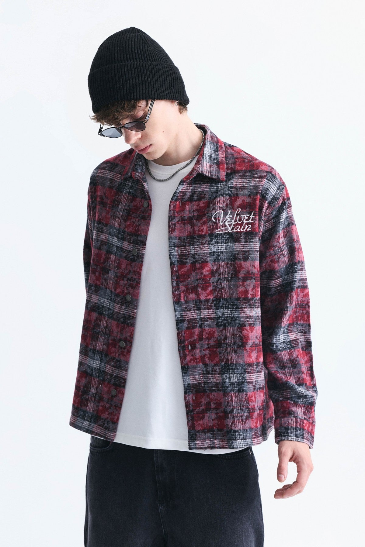 Oversized Checkered Shirt