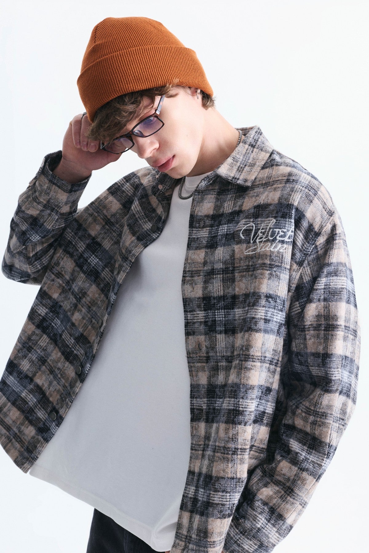 Oversized Checkered Shirt