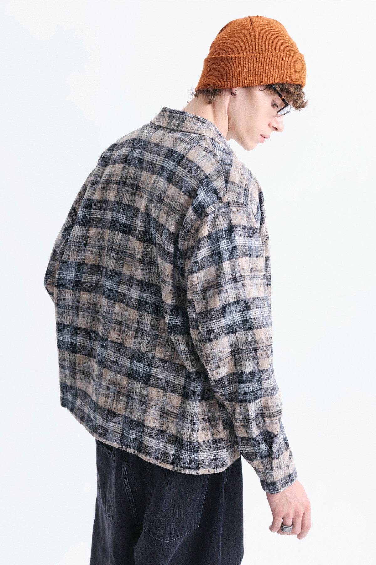 Oversized Checkered Shirt