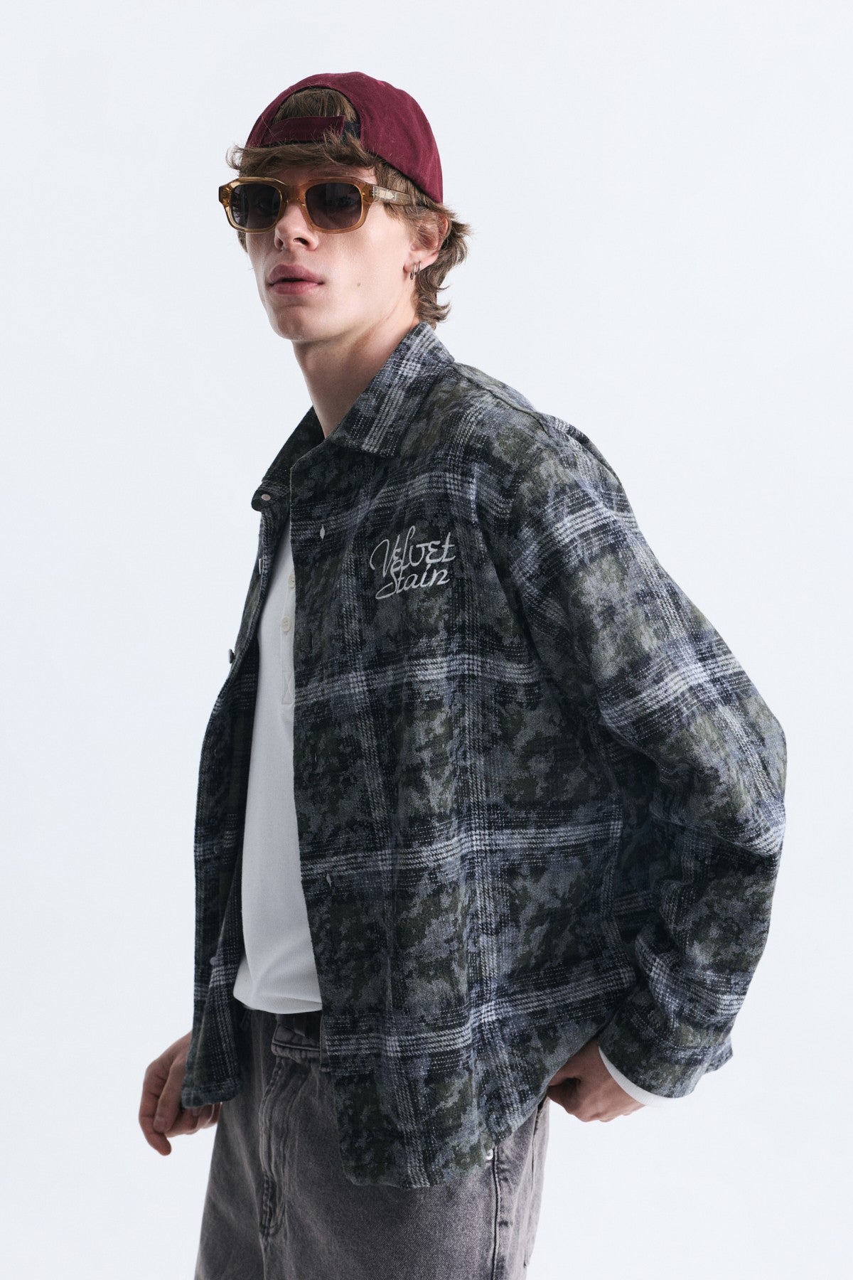 Oversized Checkered Shirt