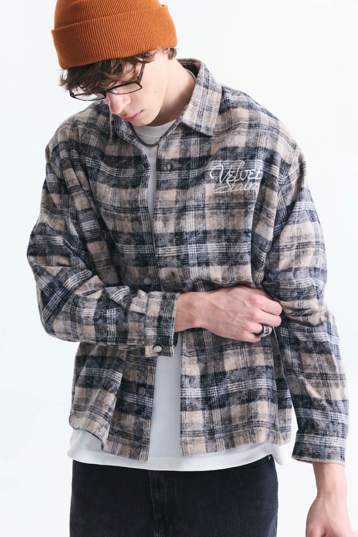 Oversized Checkered Shirt