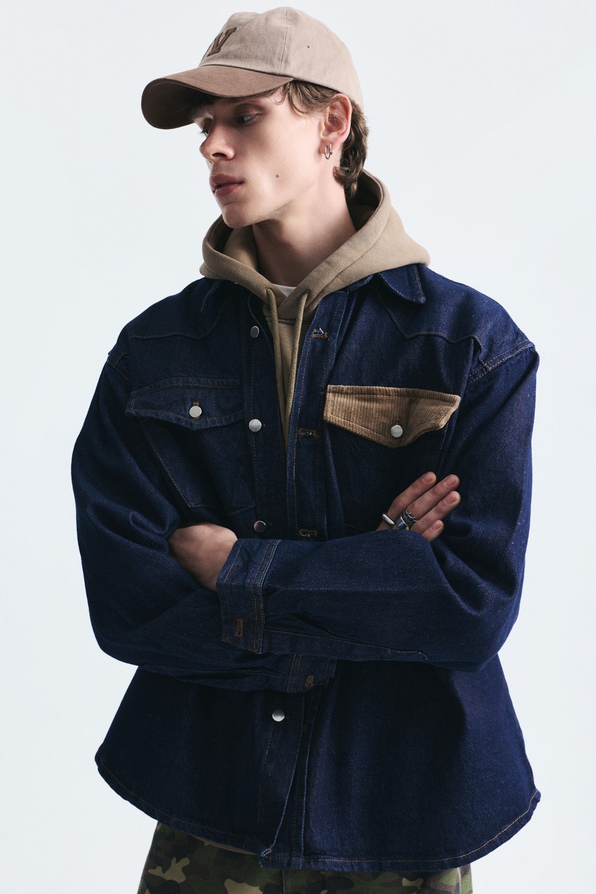 Oversized Denim Shirt