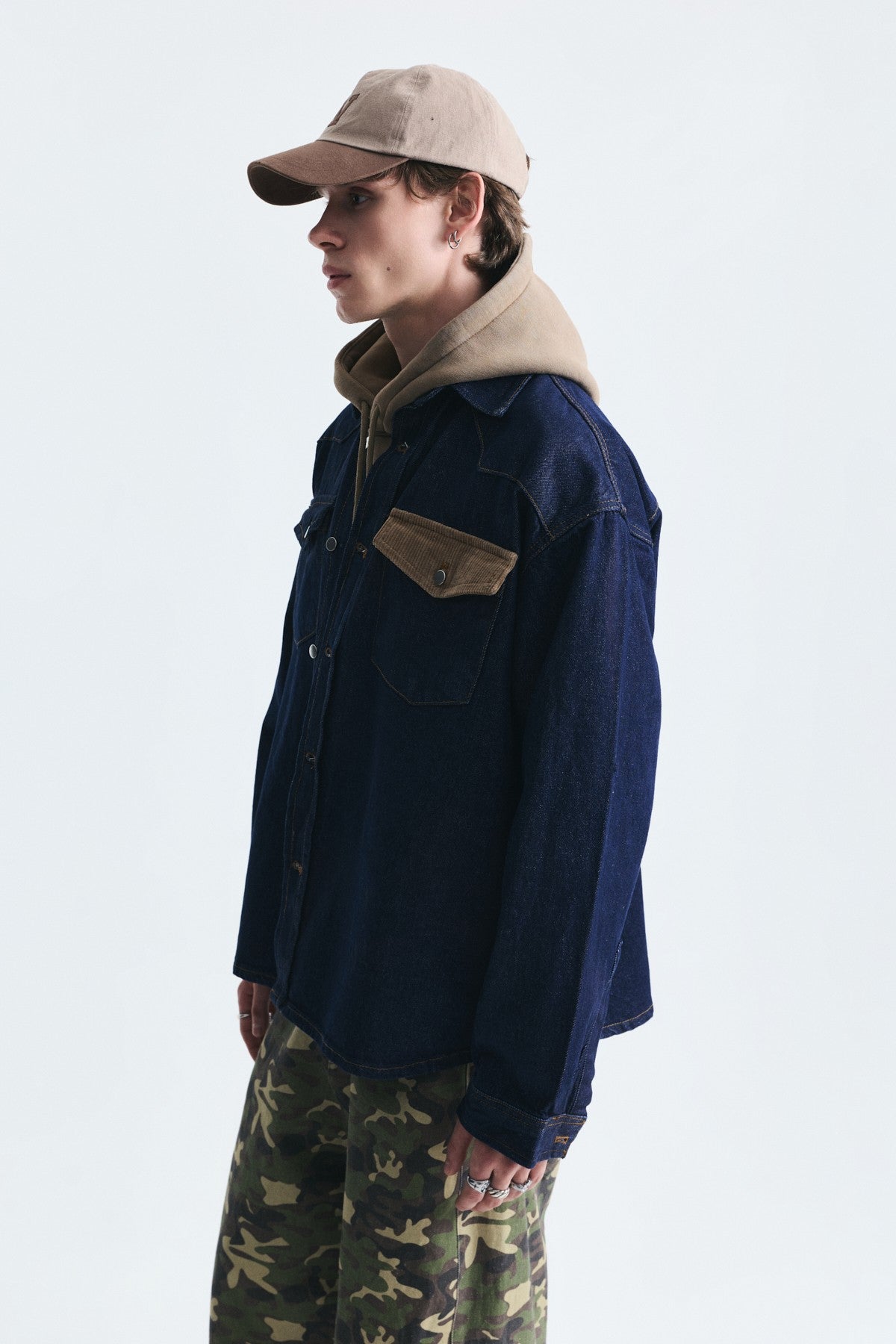 Oversized Denim Shirt