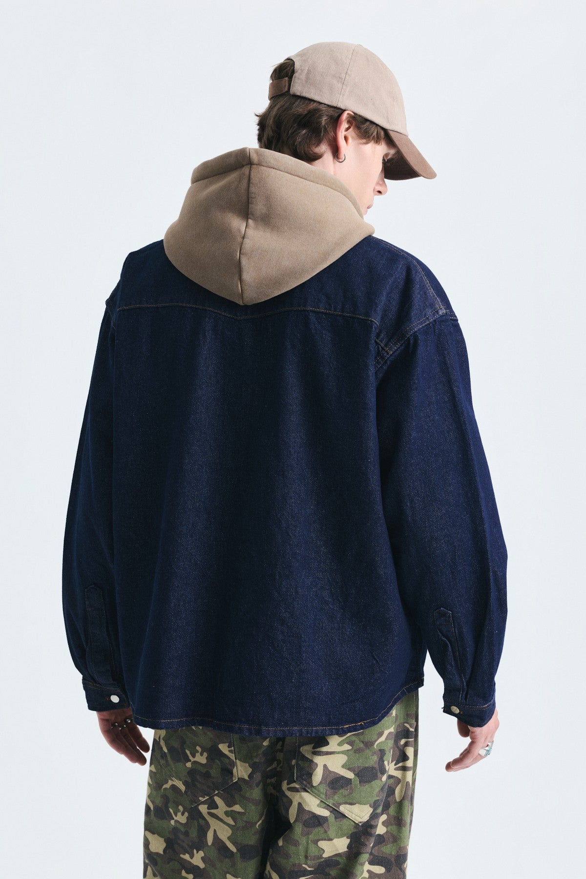 Oversized Denim Shirt