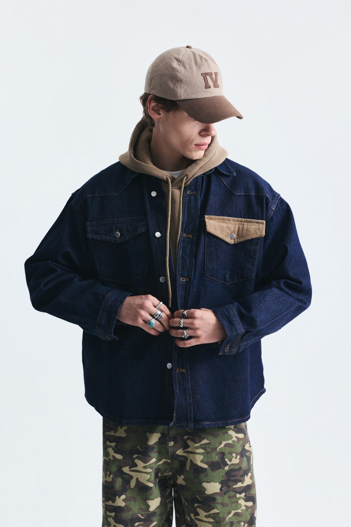 Oversized Denim Shirt