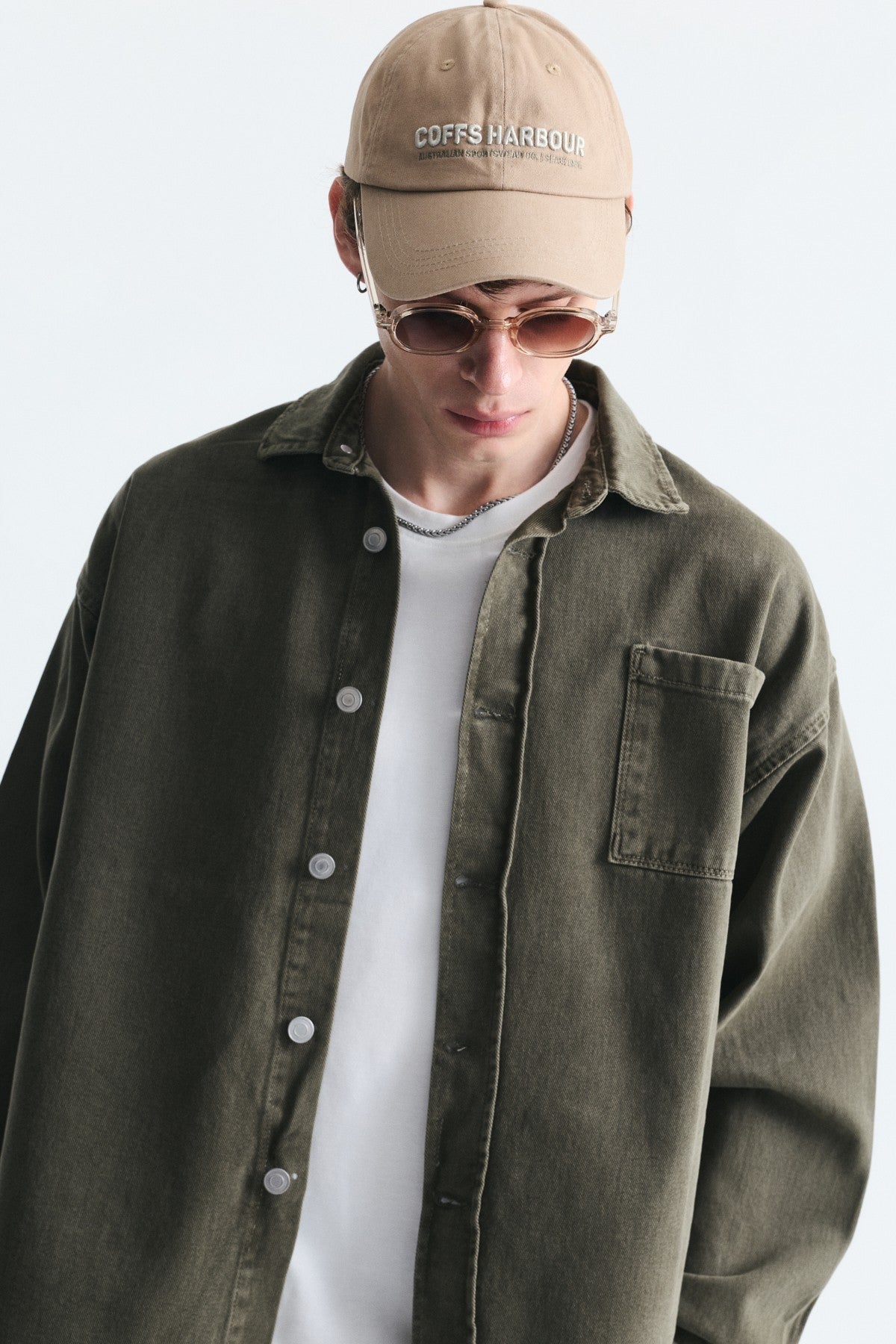 Oversized Denim Shirt