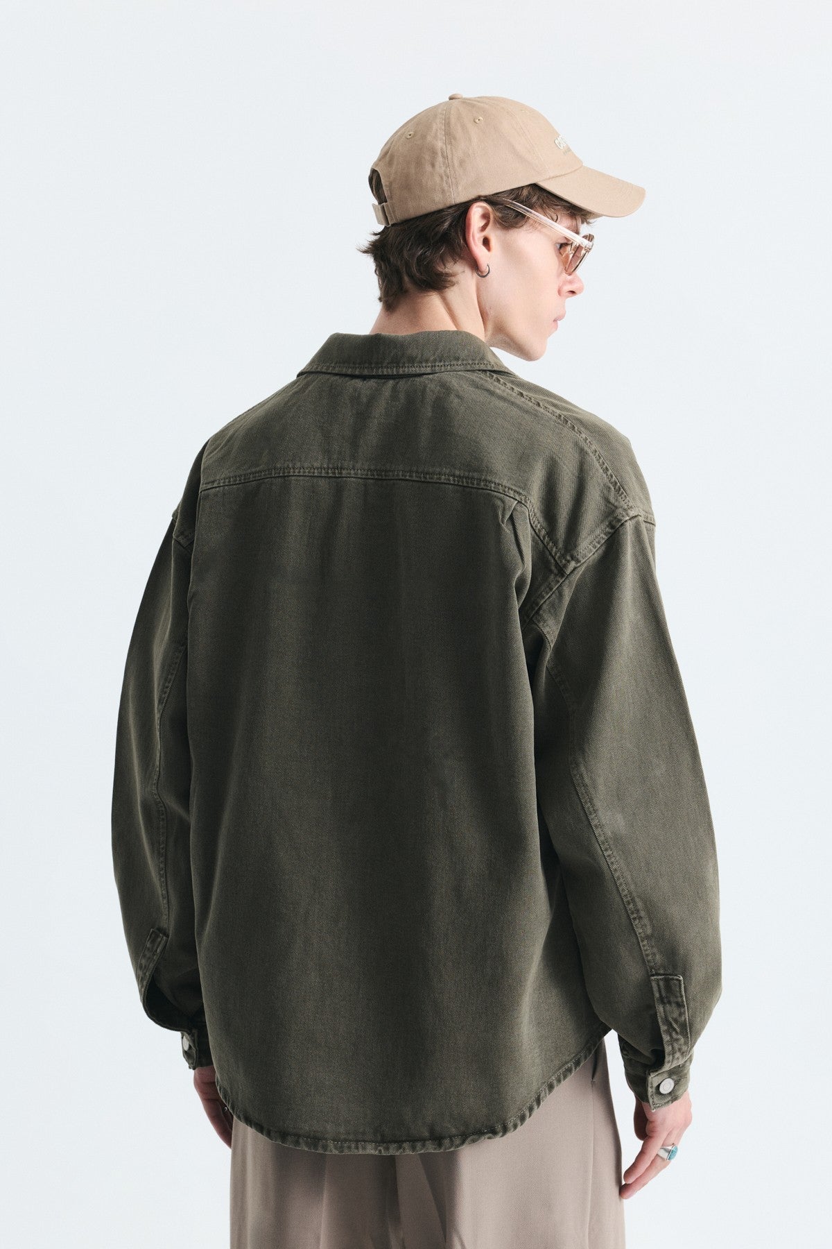 Oversized Denim Shirt