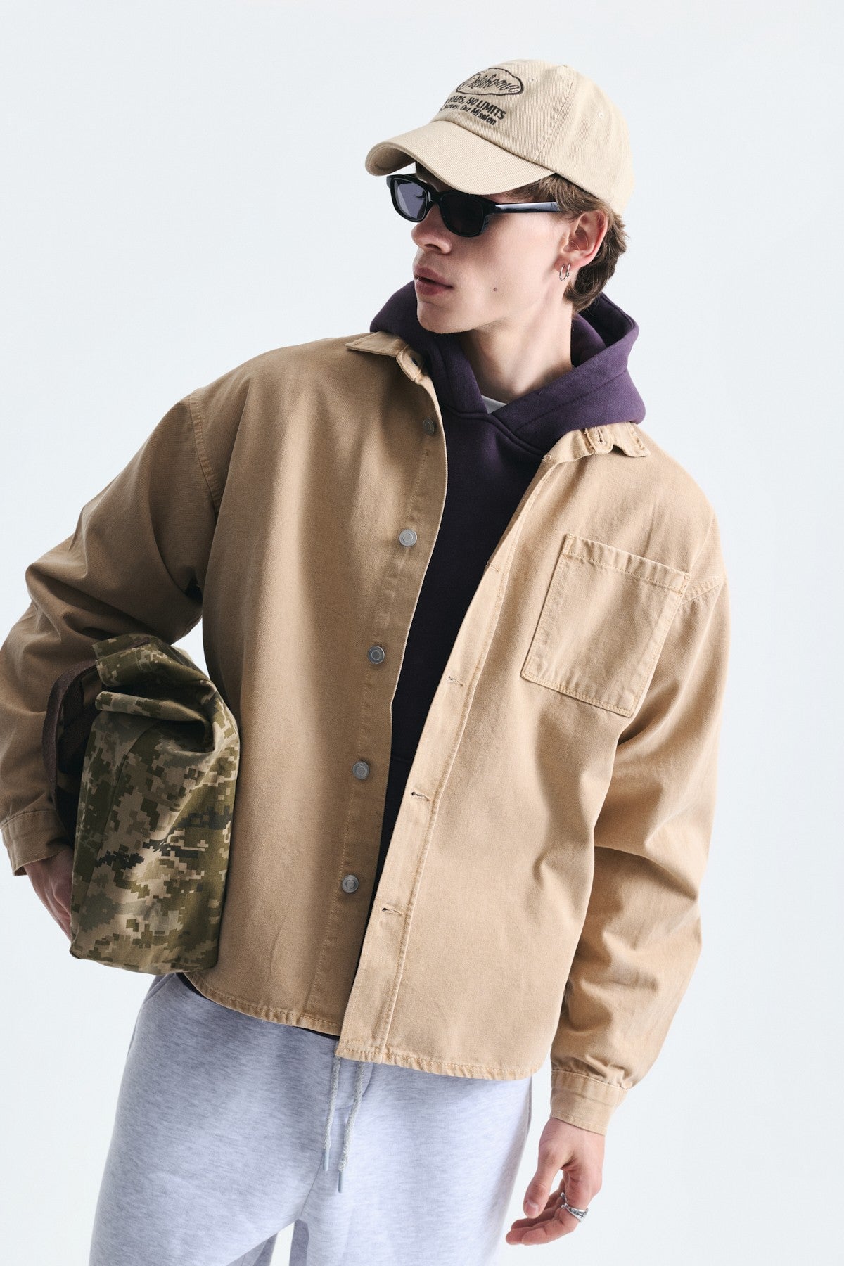 Oversized Denim Shirt