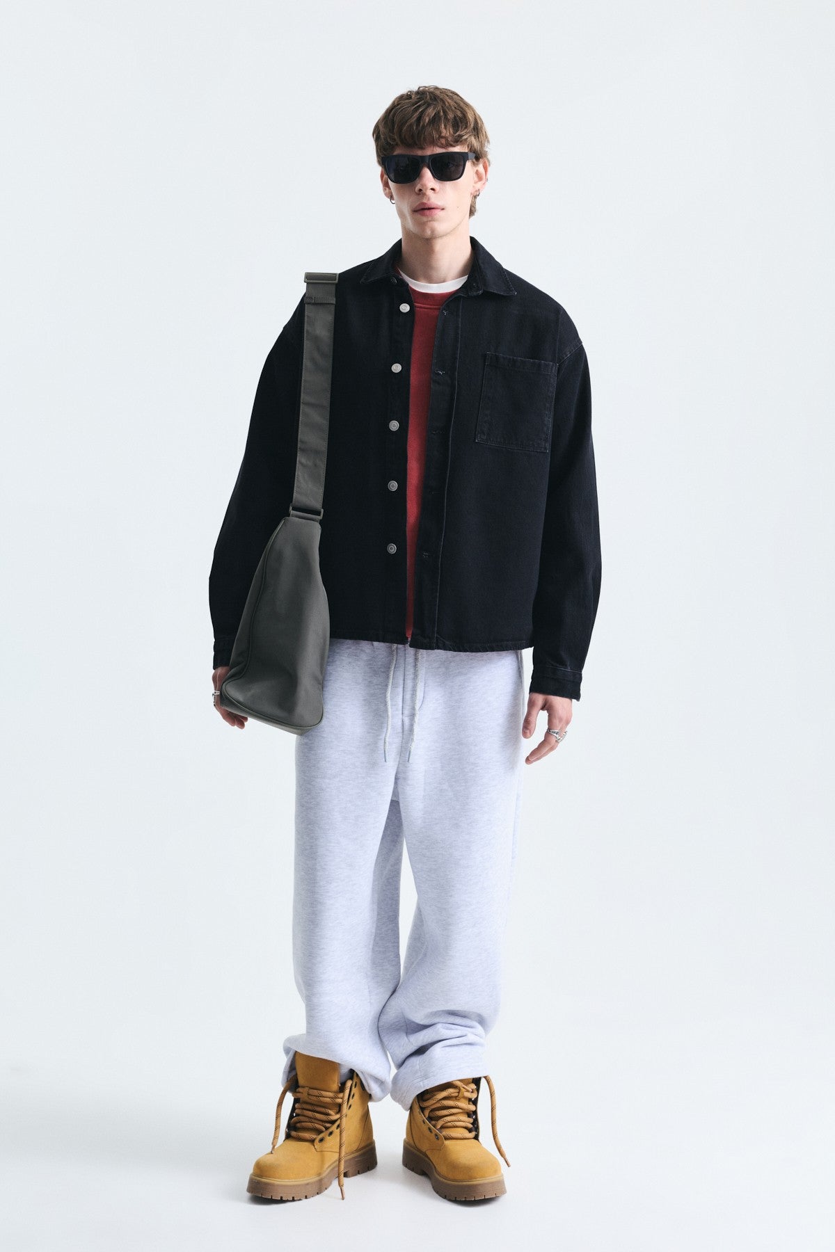 Oversized Denim Shirt
