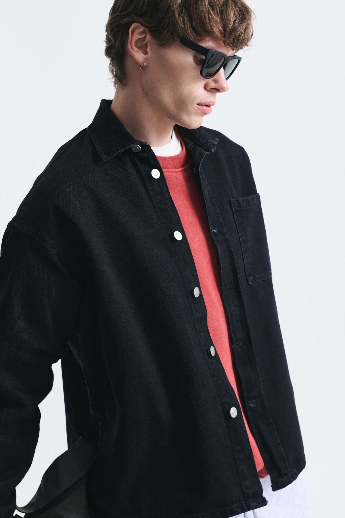 Oversized Denim Shirt