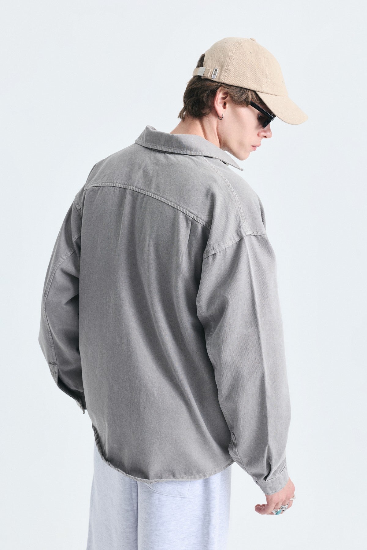 Oversized Denim Shirt