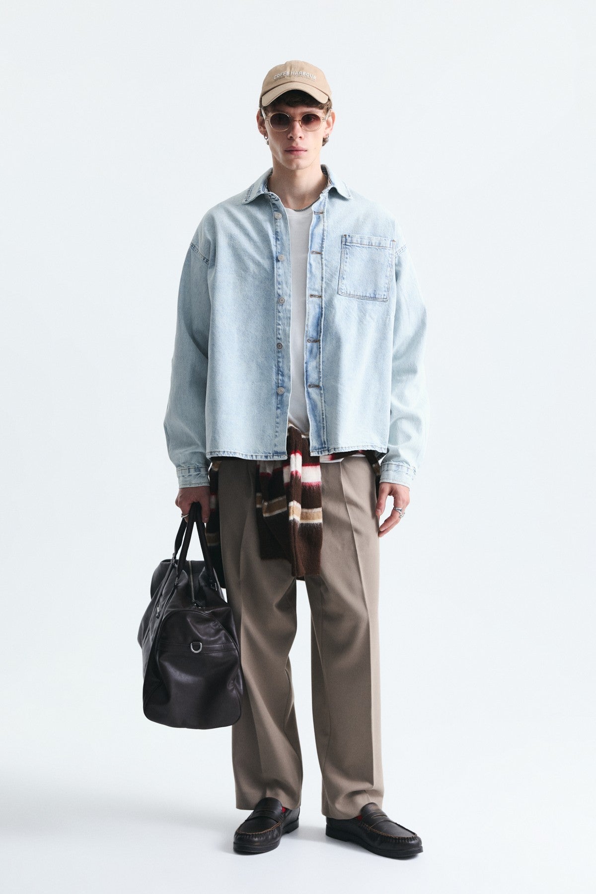 Oversized Denim Shirt
