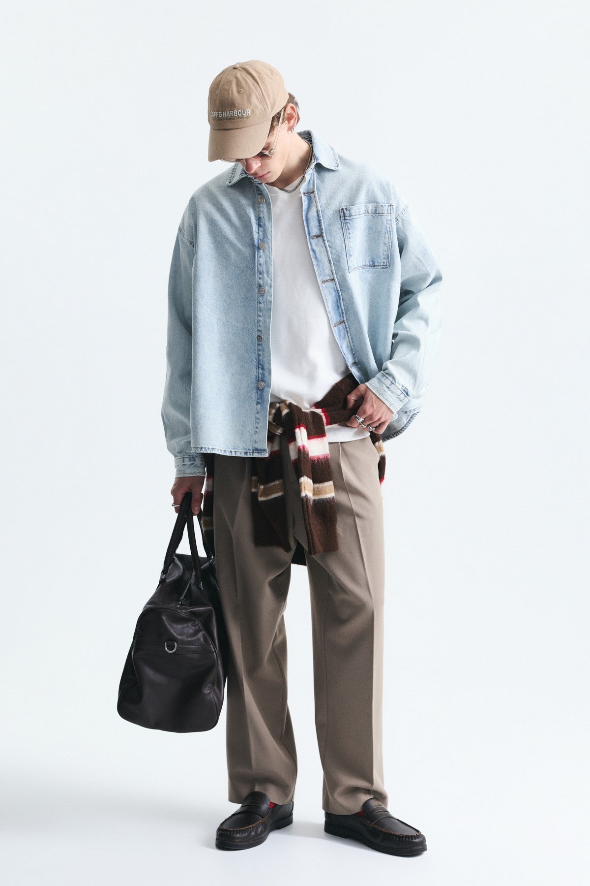 Oversized Denim Shirt