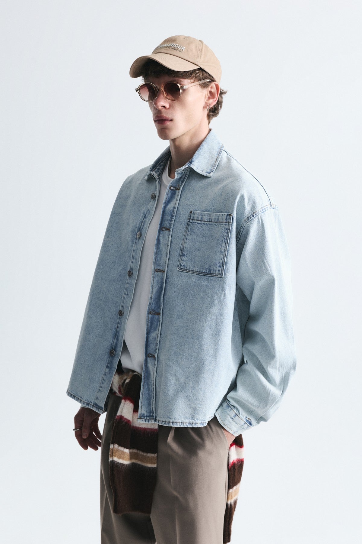 Oversized Denim Shirt