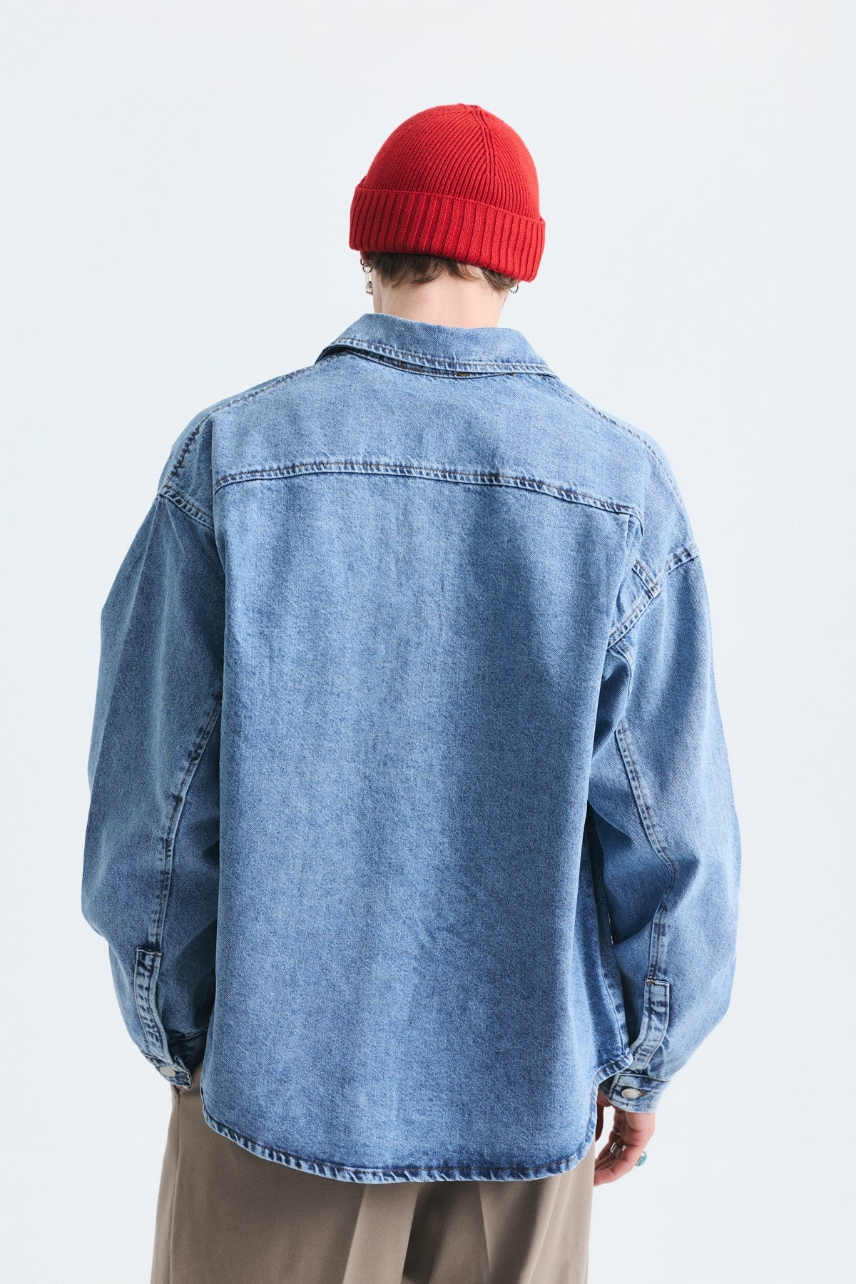 Oversized Denim Shirt