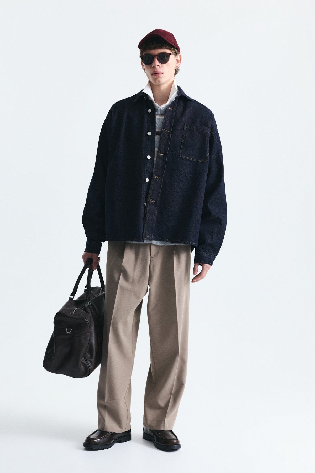 Oversized Denim Shirt