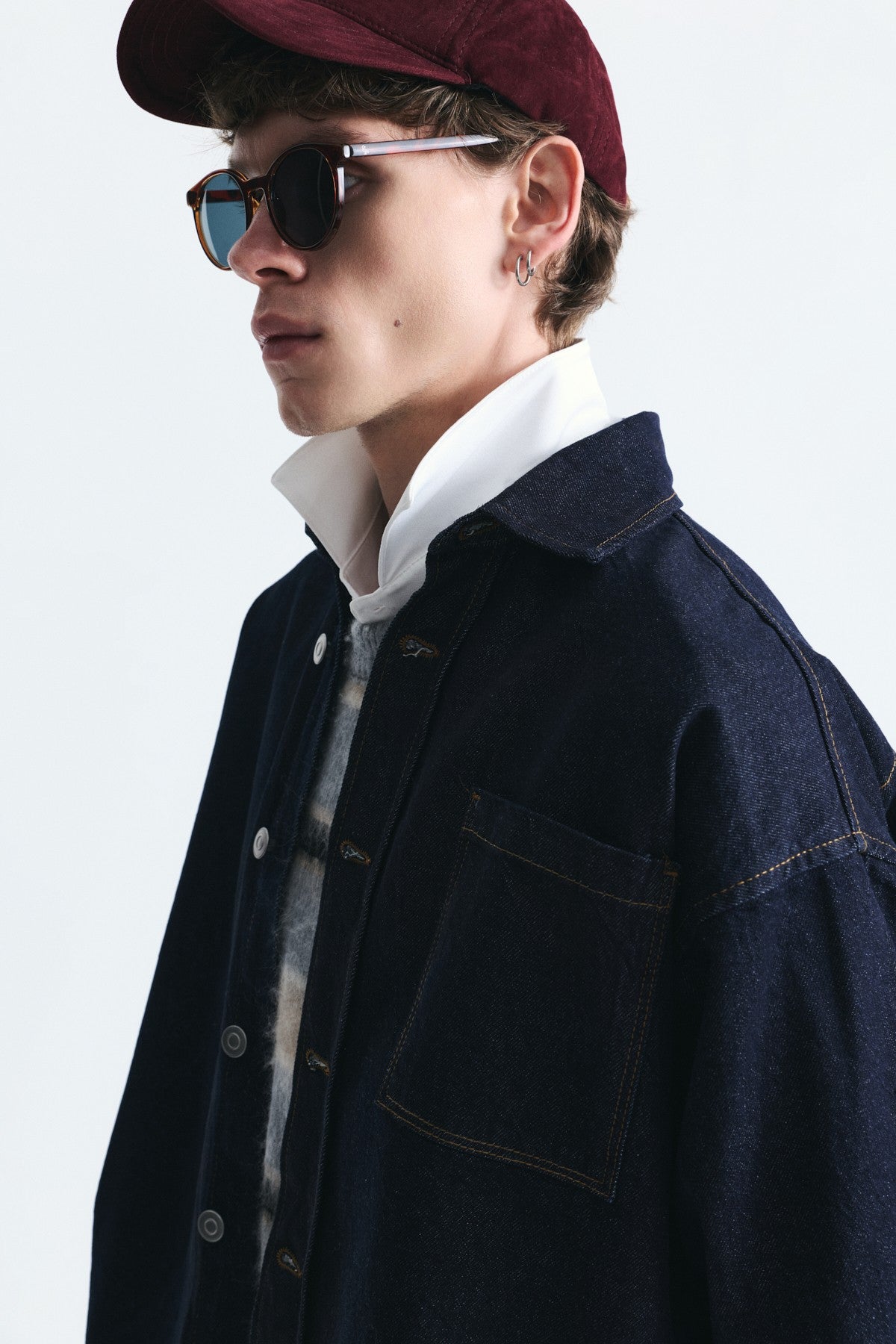 Oversized Denim Shirt