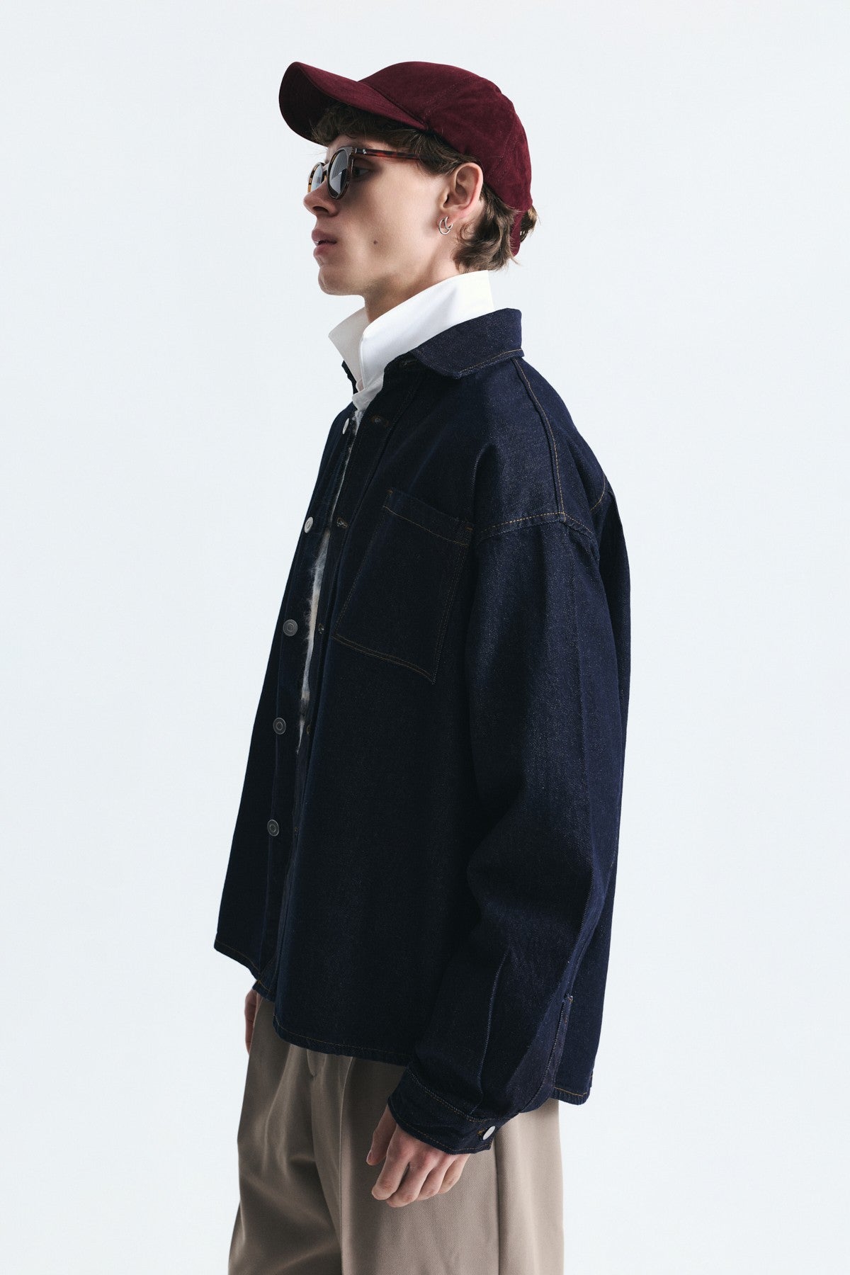 Oversized Denim Shirt