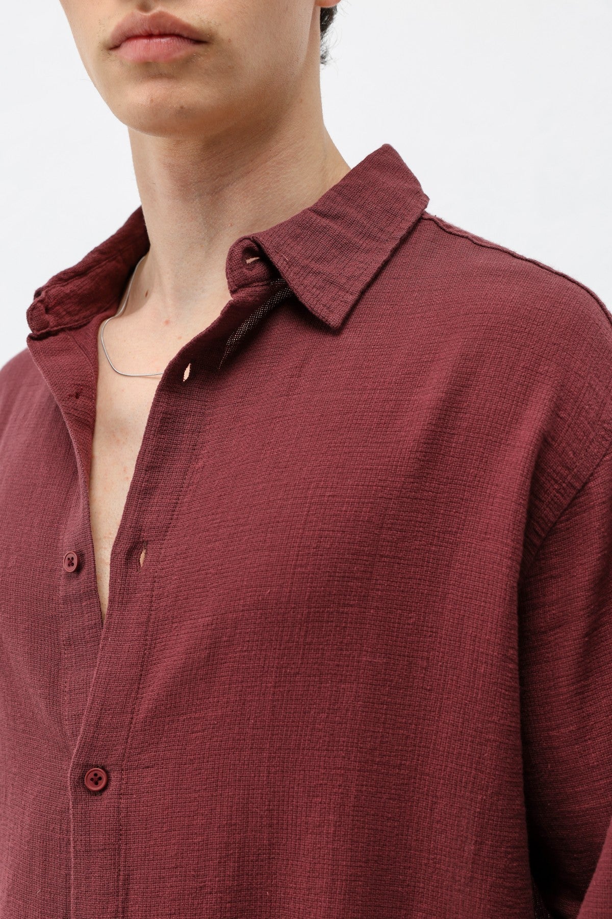 Basic Oversized Linen Shirt