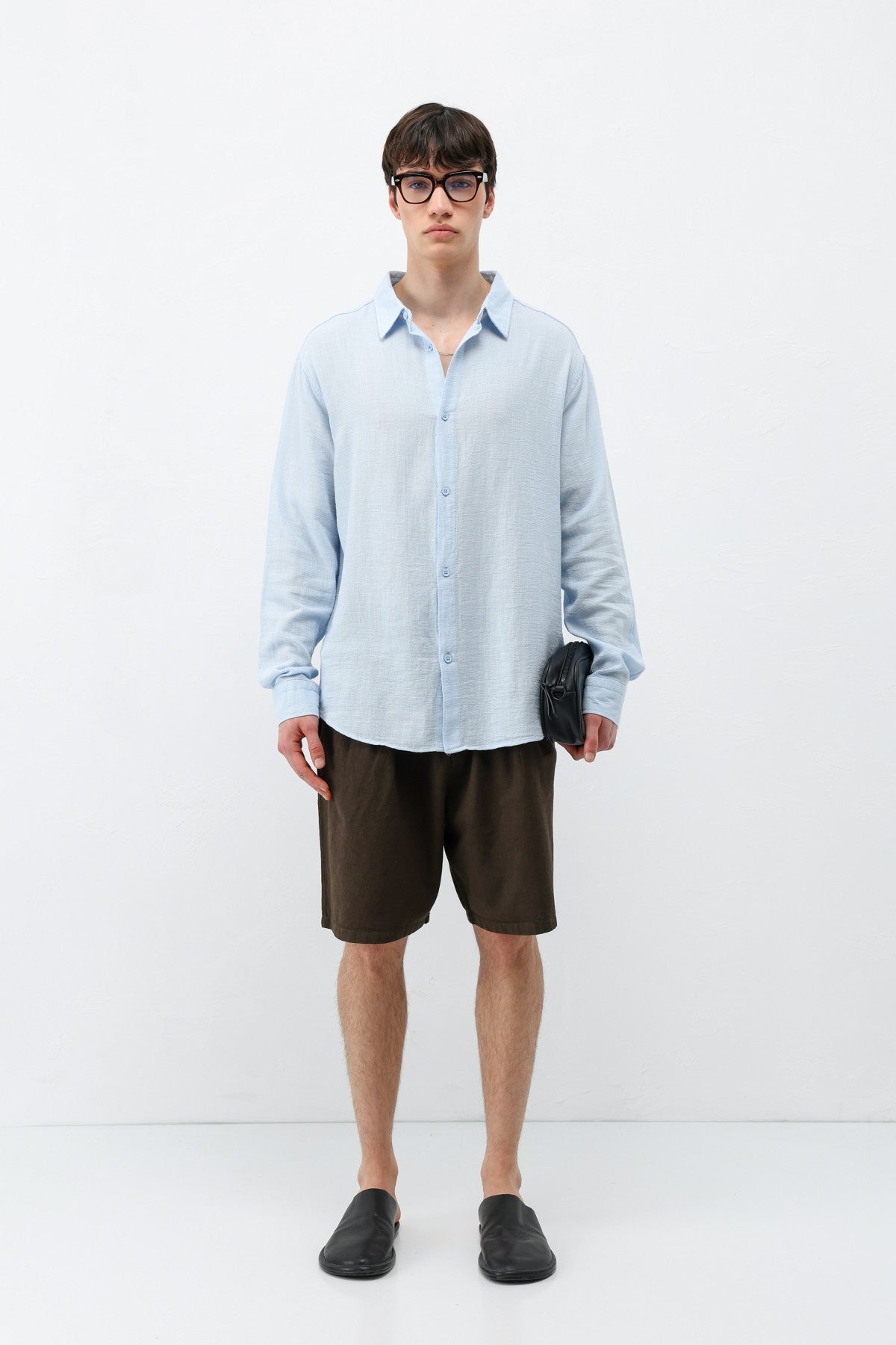 Basic Oversized Linen Shirt