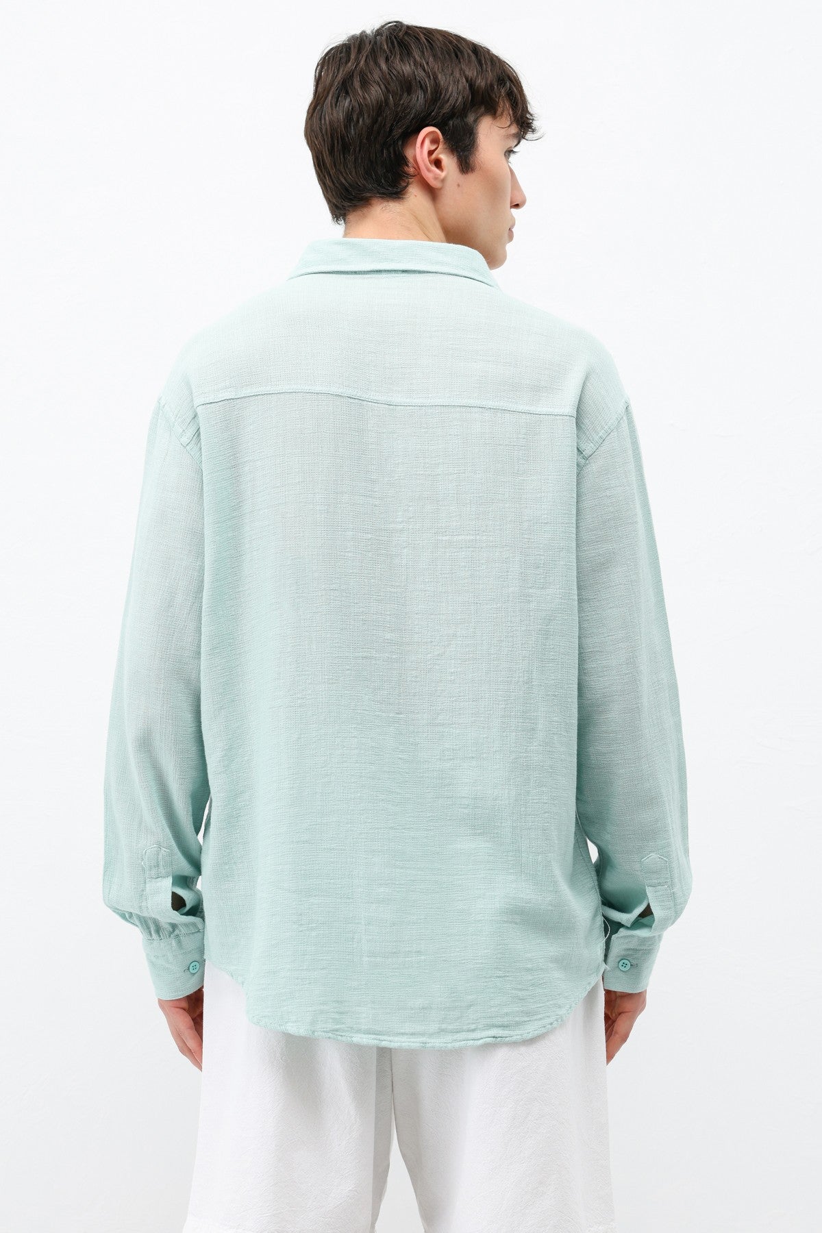 Basic Oversized Linen Shirt