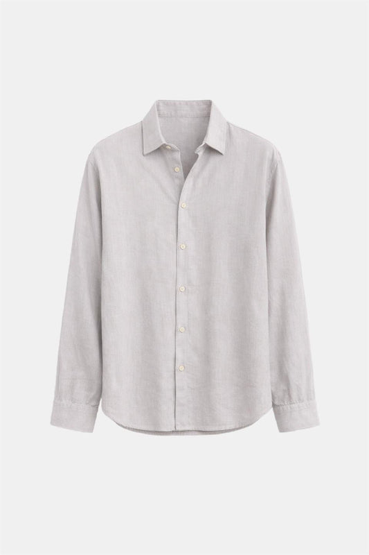 Basic Oversized Linen Shirt