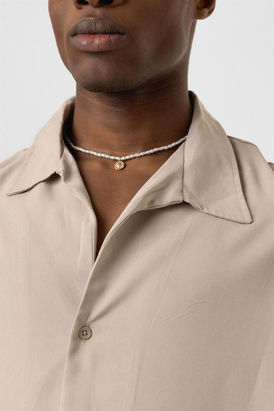 Oversized Lyocell Shirt