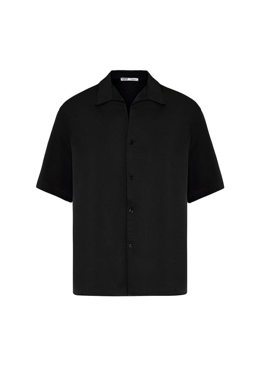 Oversized Lyocell Shirt