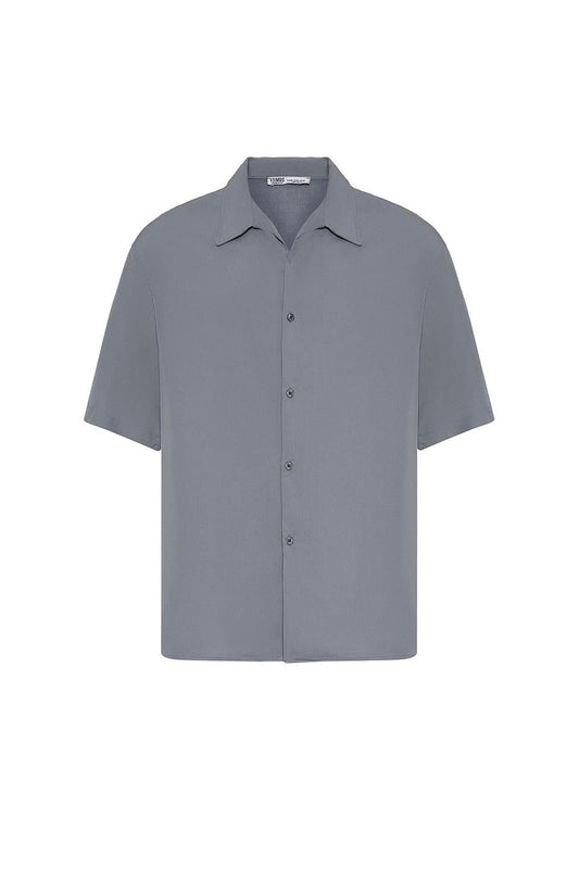 Oversized Lyocell Shirt
