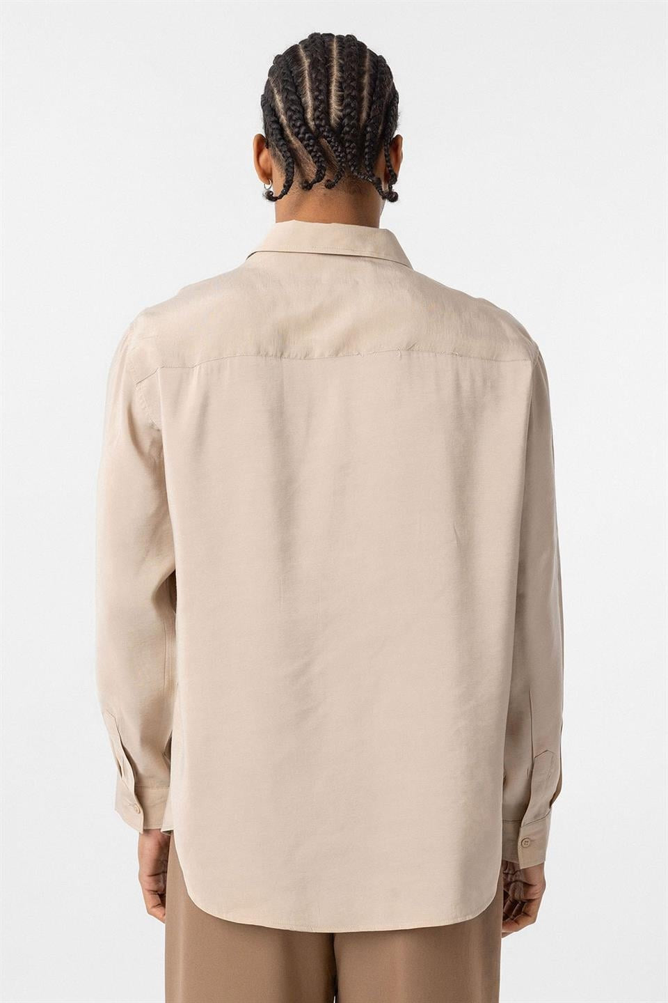 Oversized Modal Shirt
