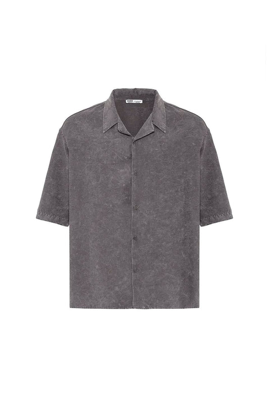 Oversized Short-Sleeve Shirt (Machine Washable)