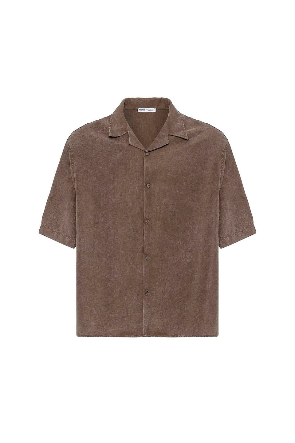 Oversized Short-Sleeve Shirt (Machine Washable)