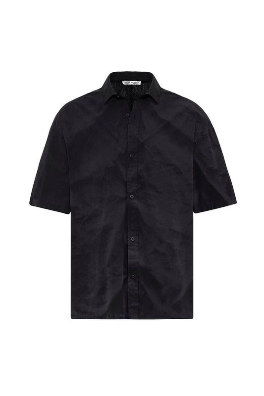 Oversized Washed Poplin Shirt