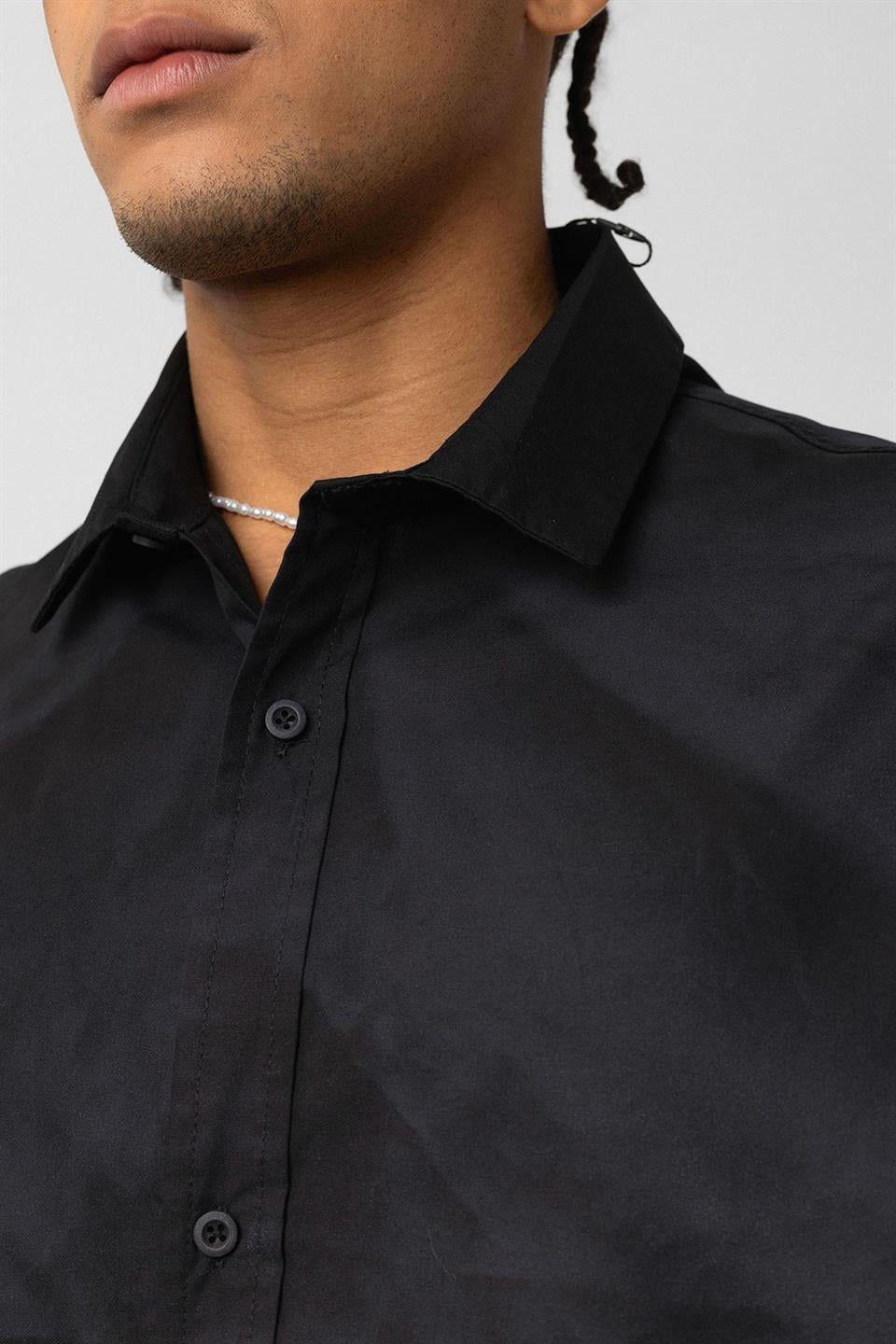 Oversized Washed Poplin Shirt
