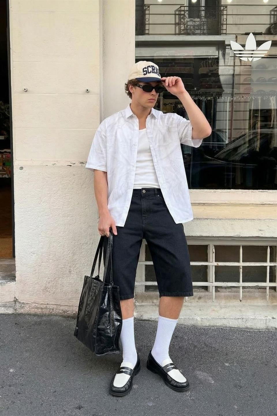 Oversized Washed Poplin Shirt