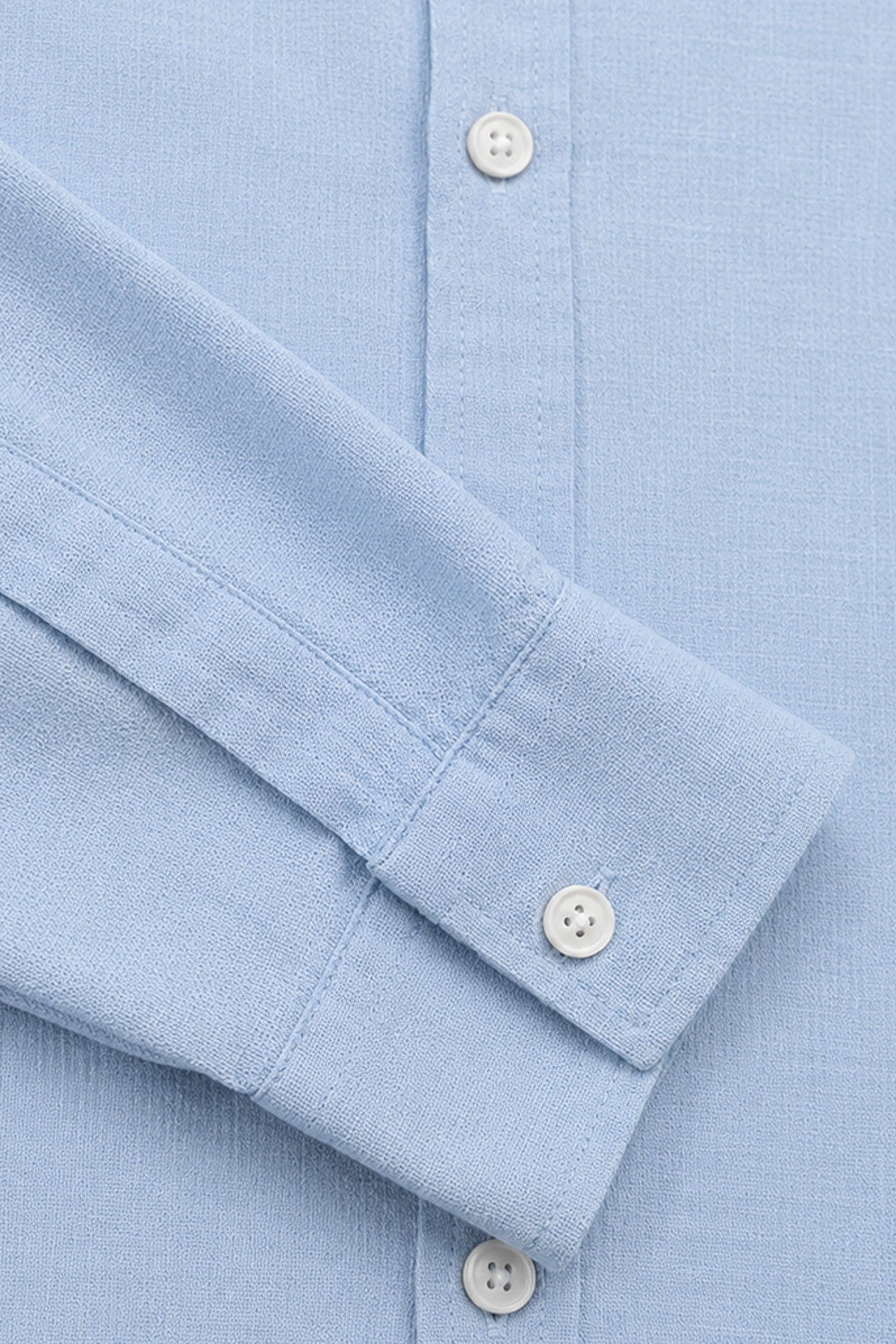 Basic Oversized Cotton-Linen Shirt
