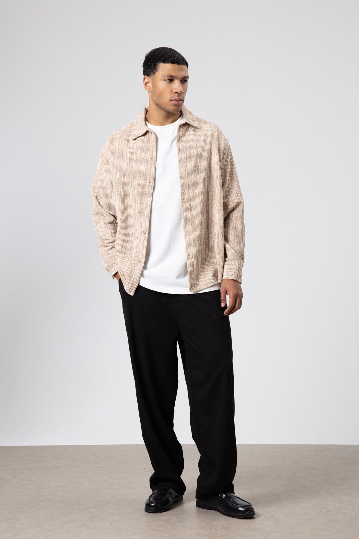 Oversized Textured Shirt