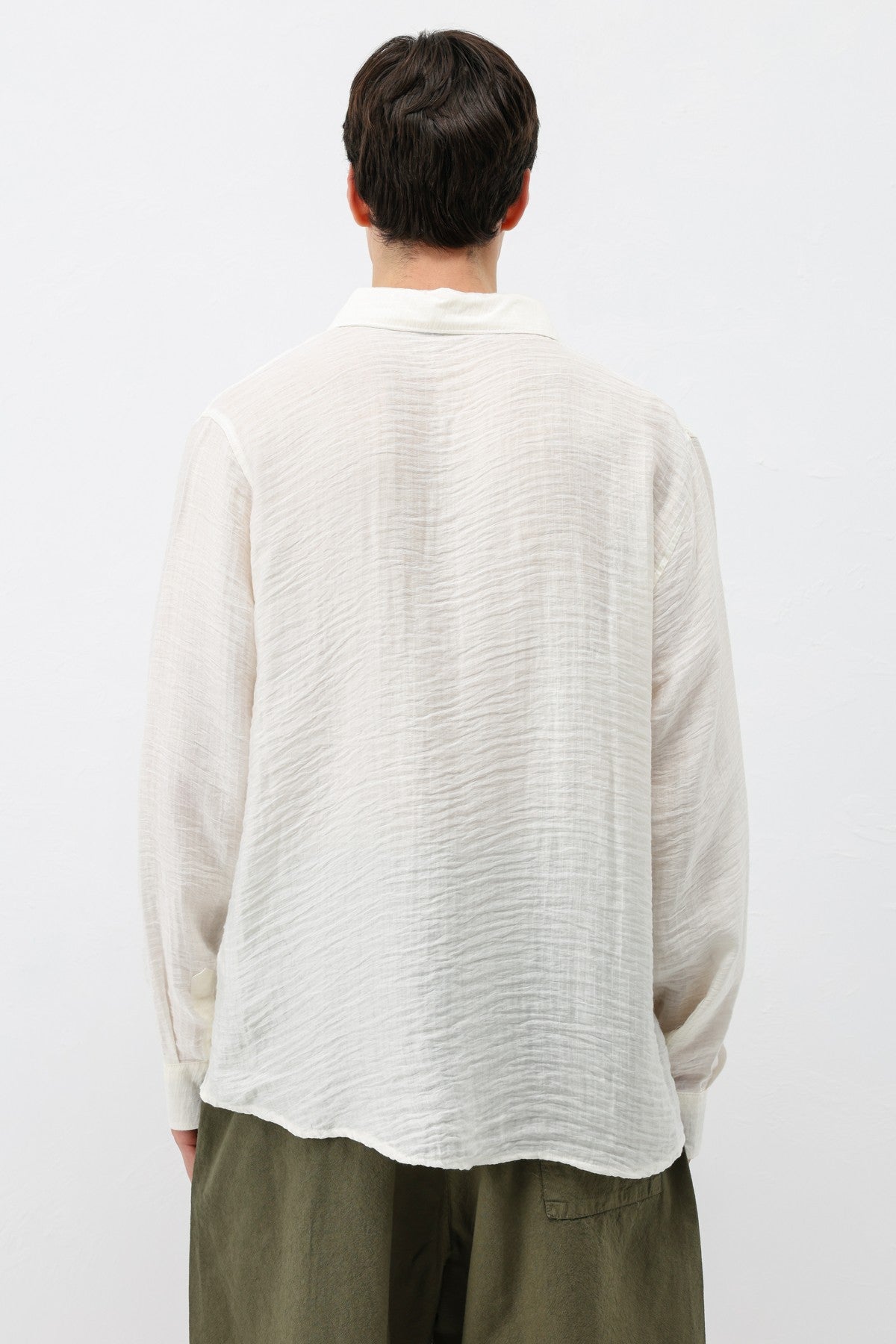 Textured Oversized Shirt
