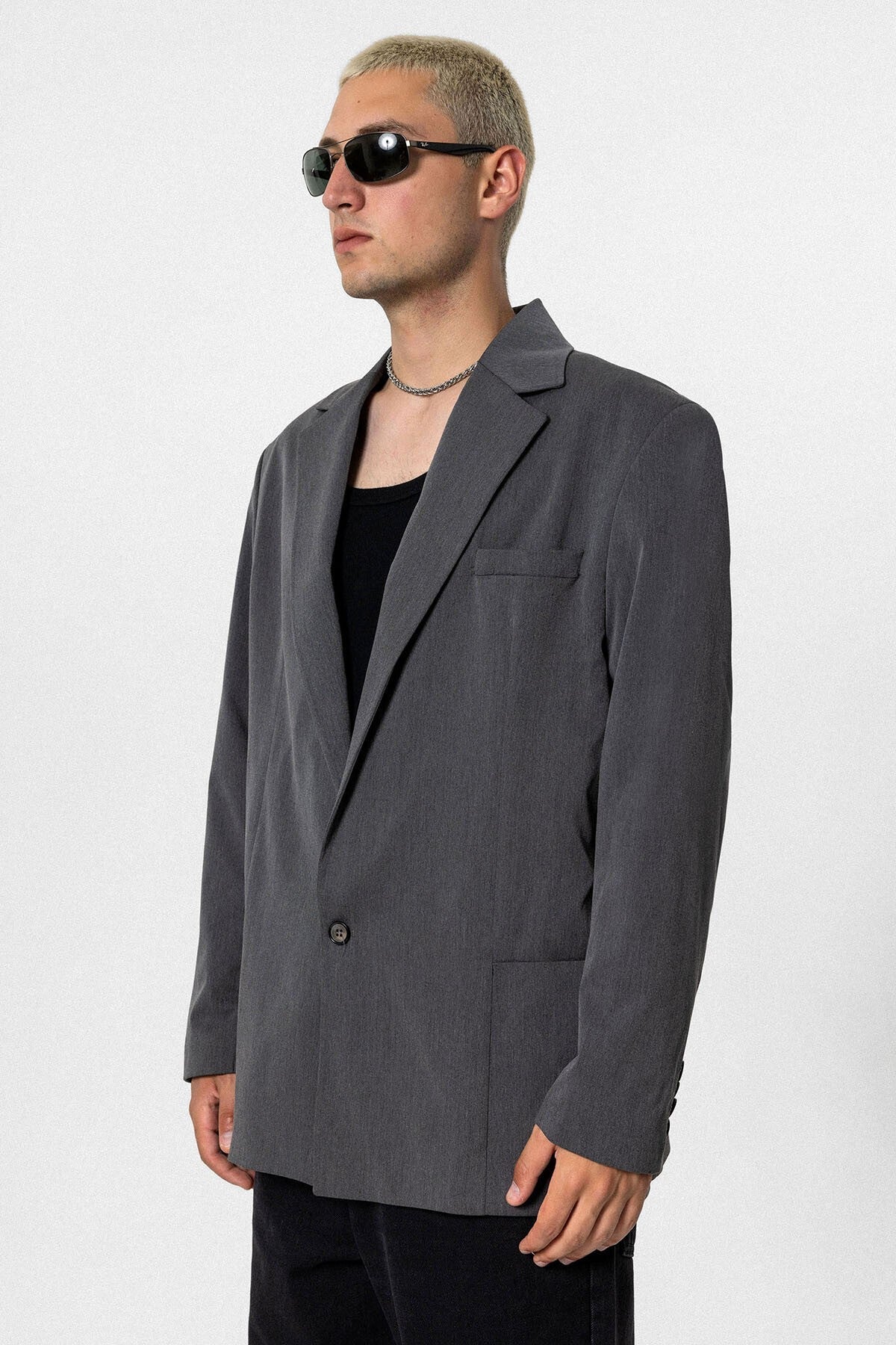 Oversized Blazer Jacket