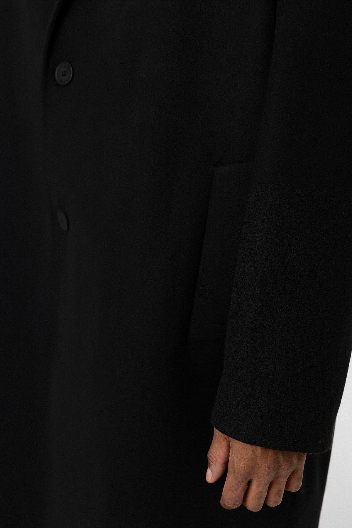 Oversized Long Cashmere Coat