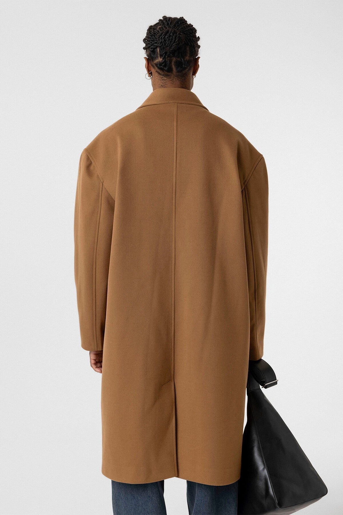 Oversized Long Cashmere Coat