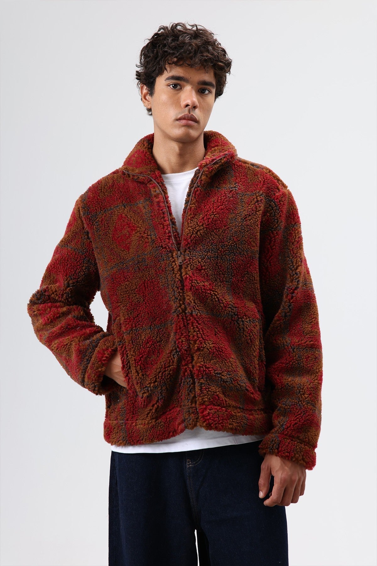 Oversized Plush Jacket