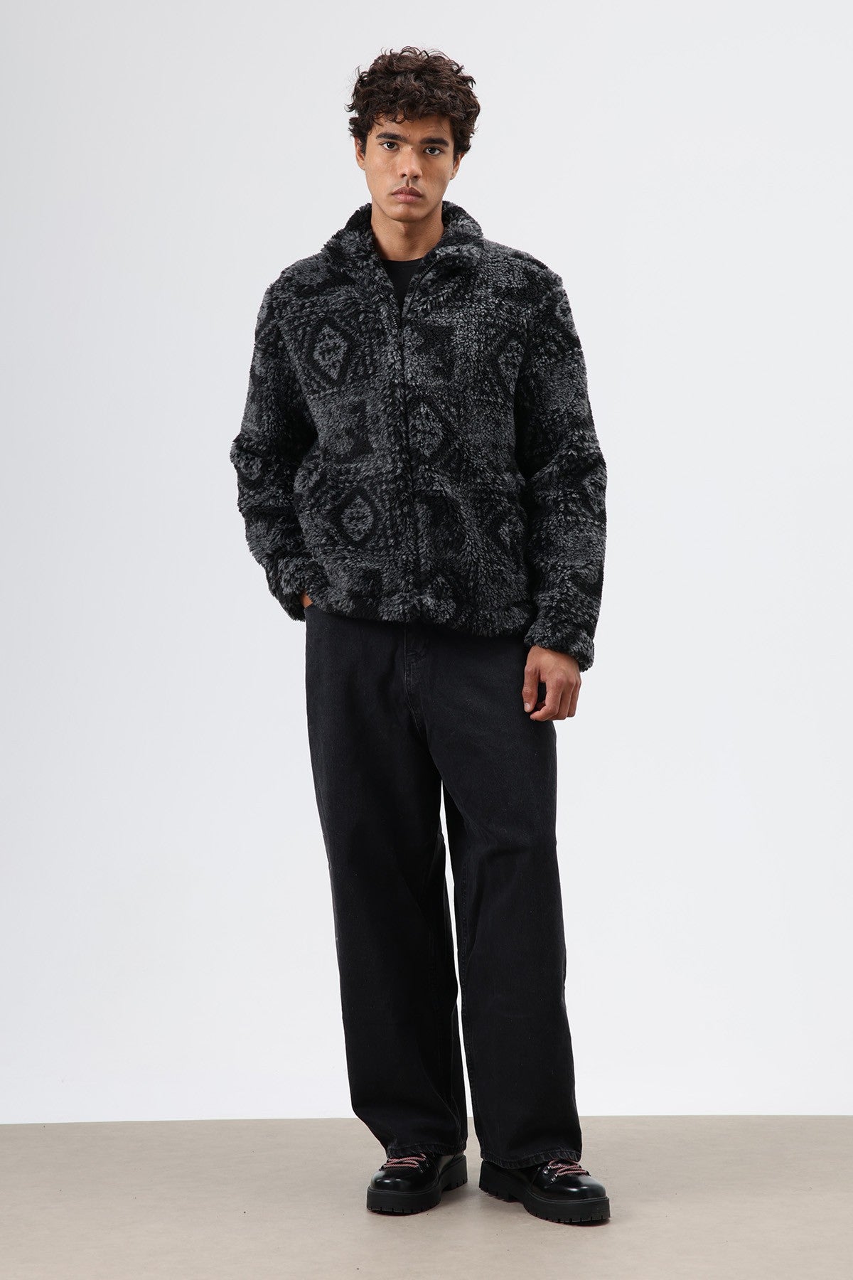 Oversized Plush Jacket
