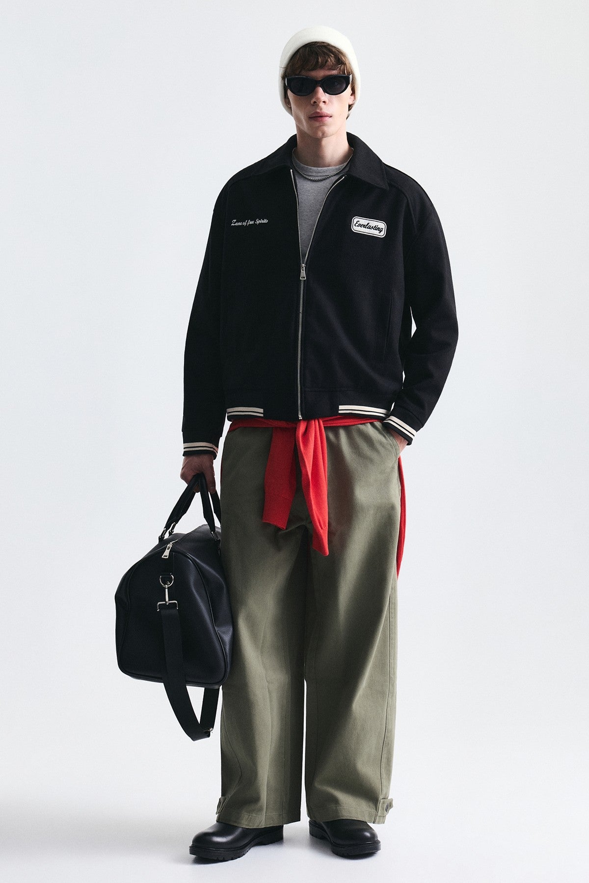 Boxy Fit Printed Jacket