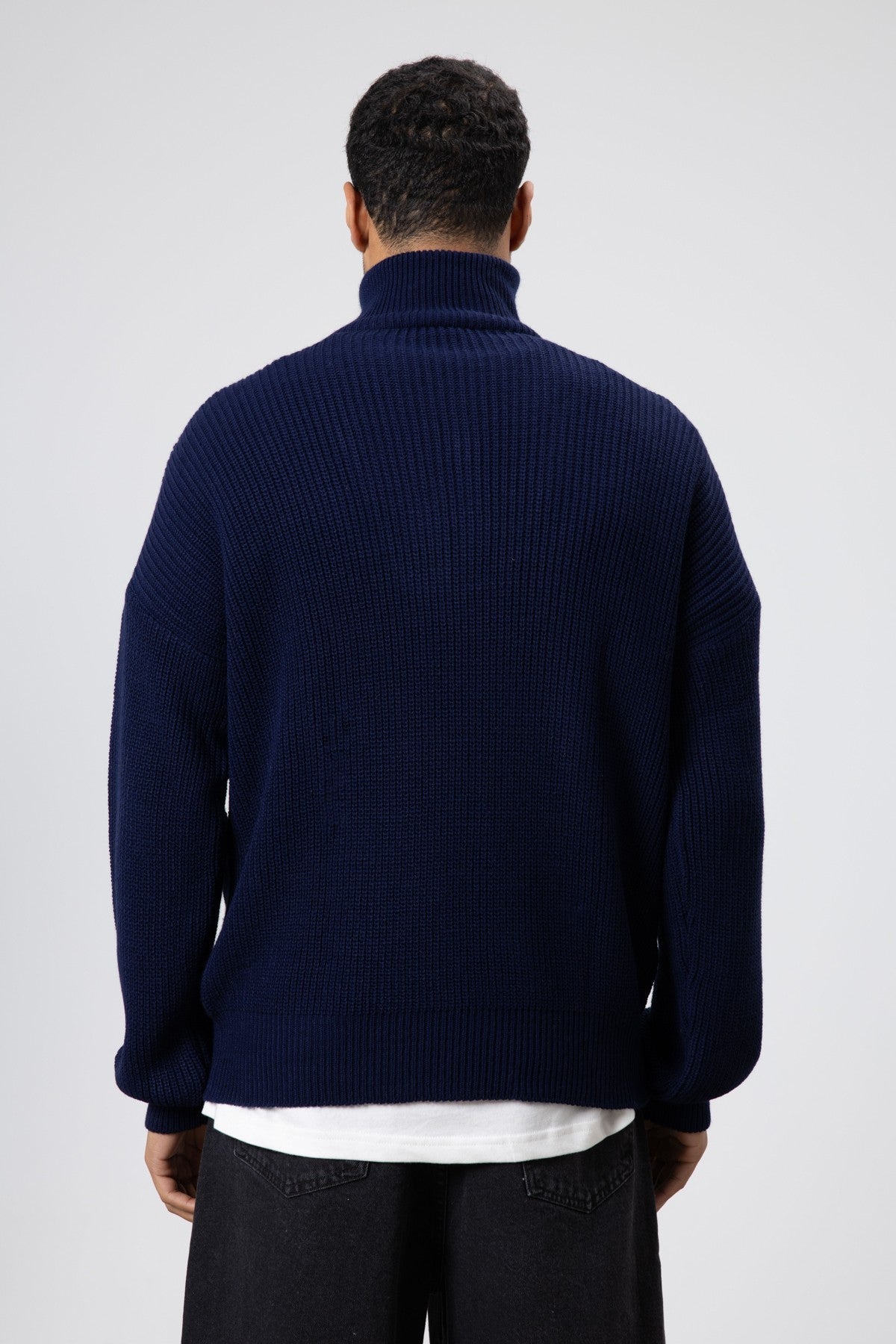 Half-Zip Knit Sweater