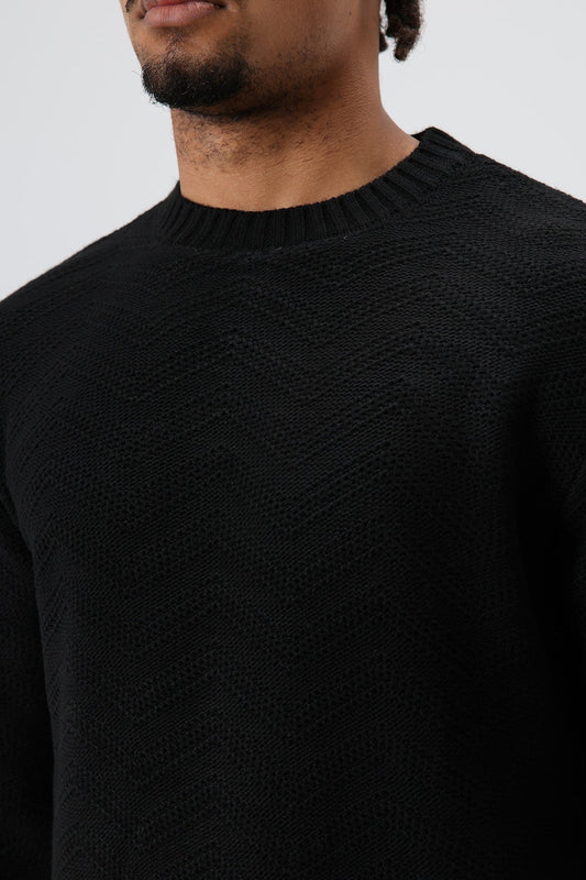 Oversized Crew-Neck Sweater