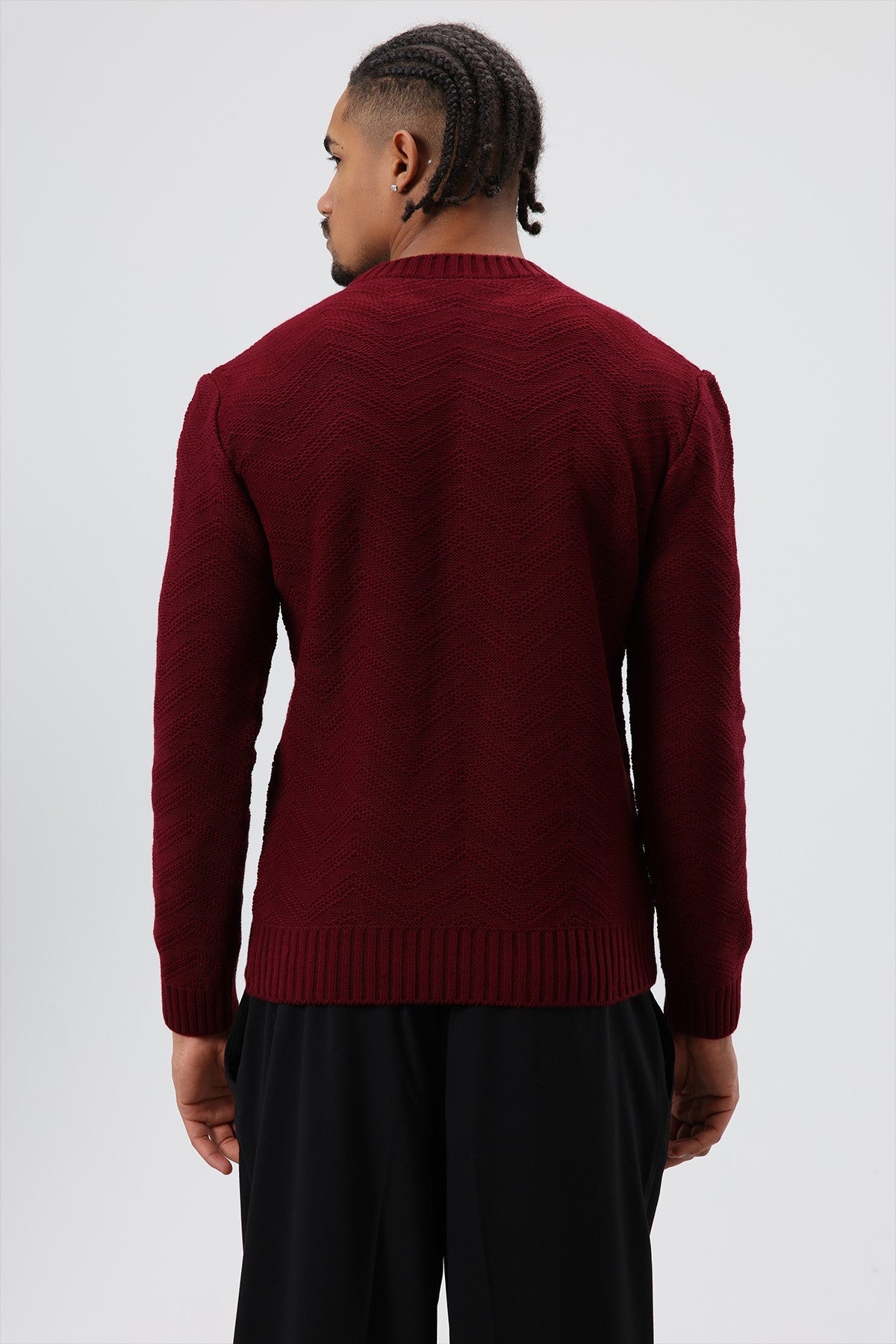 Oversized Crew-Neck Sweater